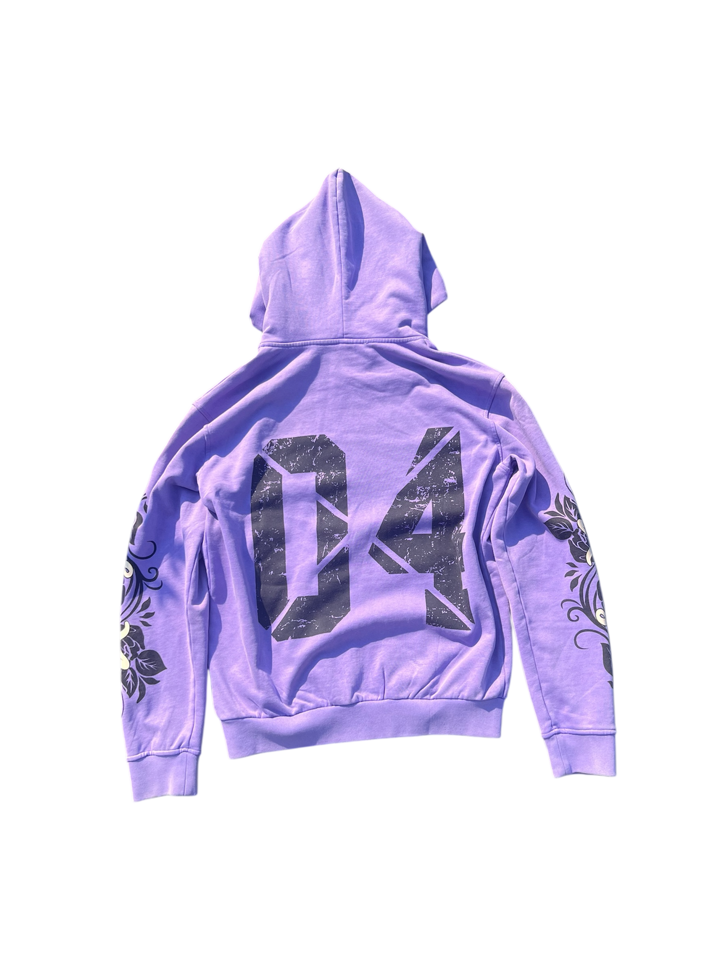 Rose Zip Up - Purple