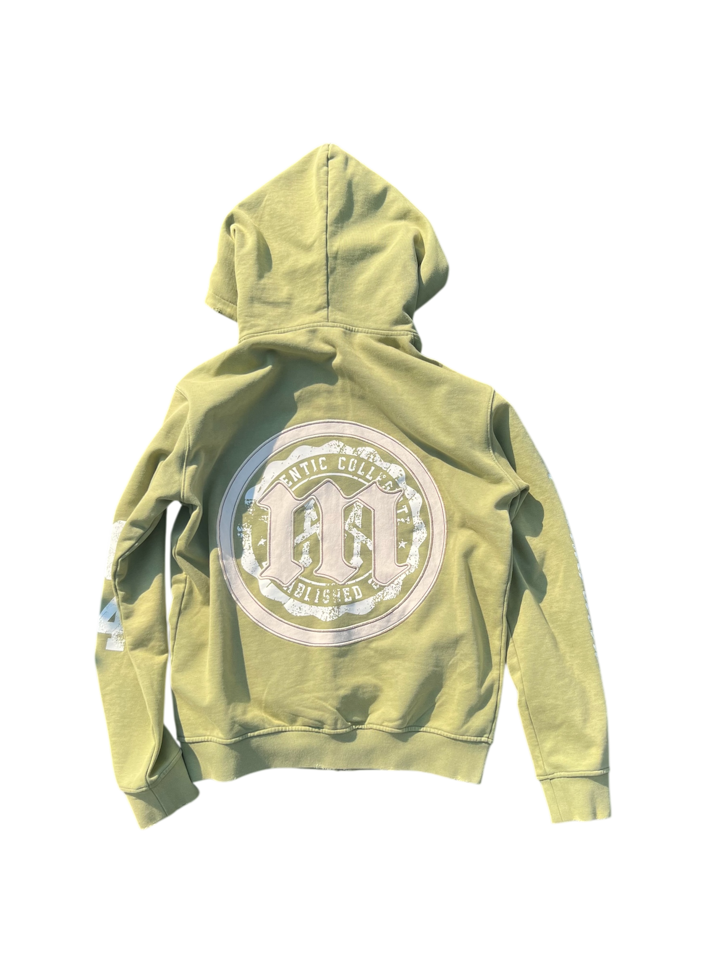 Dropout Zip Up - Green